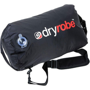 2022 Dryrobe Advance Long Sleeve Premium Outdoor Changing Robe & Compression Bag Bundle DR104 - Purple / Grey